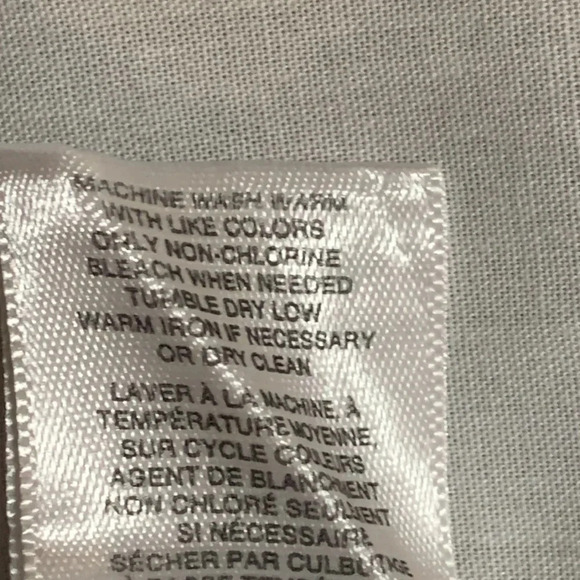 Michael Kors Tailored Fit Button Down Dress Shirt White Small - Picture 5 of 7